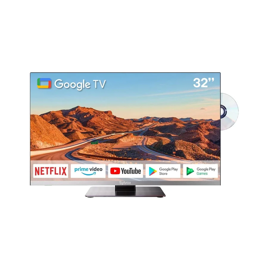 Sylvox 32-inch smart 12V RV TV with Google TV